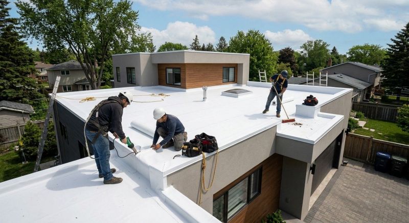 Flat Roof Installation Process In Orlando, Florida