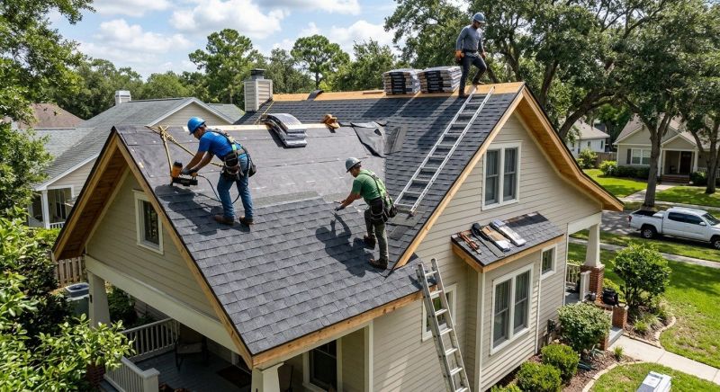 Asphalt Roof Installation