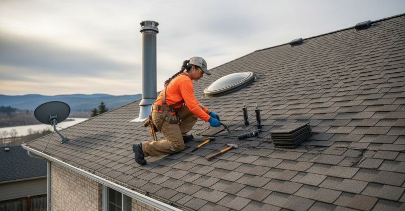 Commercial Asphalt Roof Repair
