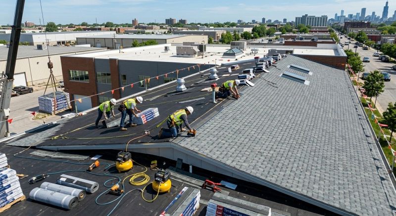 Commercial Asphalt Roof Repair