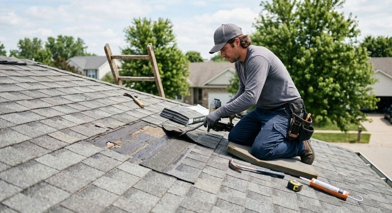 Commercial Asphalt Roof Repair