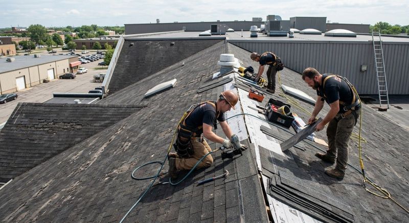 Commercial Asphalt Roof Repair