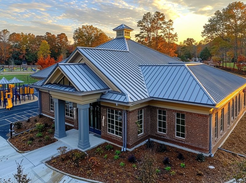 Commercial Metal Roof Installation