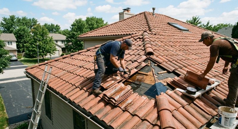 Commercial Tile Roof Repair