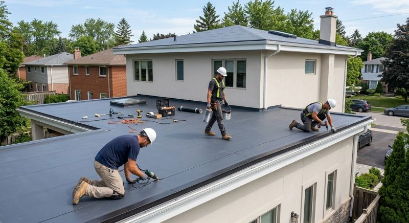Flat Roof Installation Process In Orlando, Florida