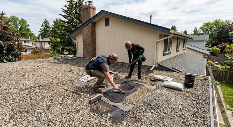 Preventing Flat Roof Leaks